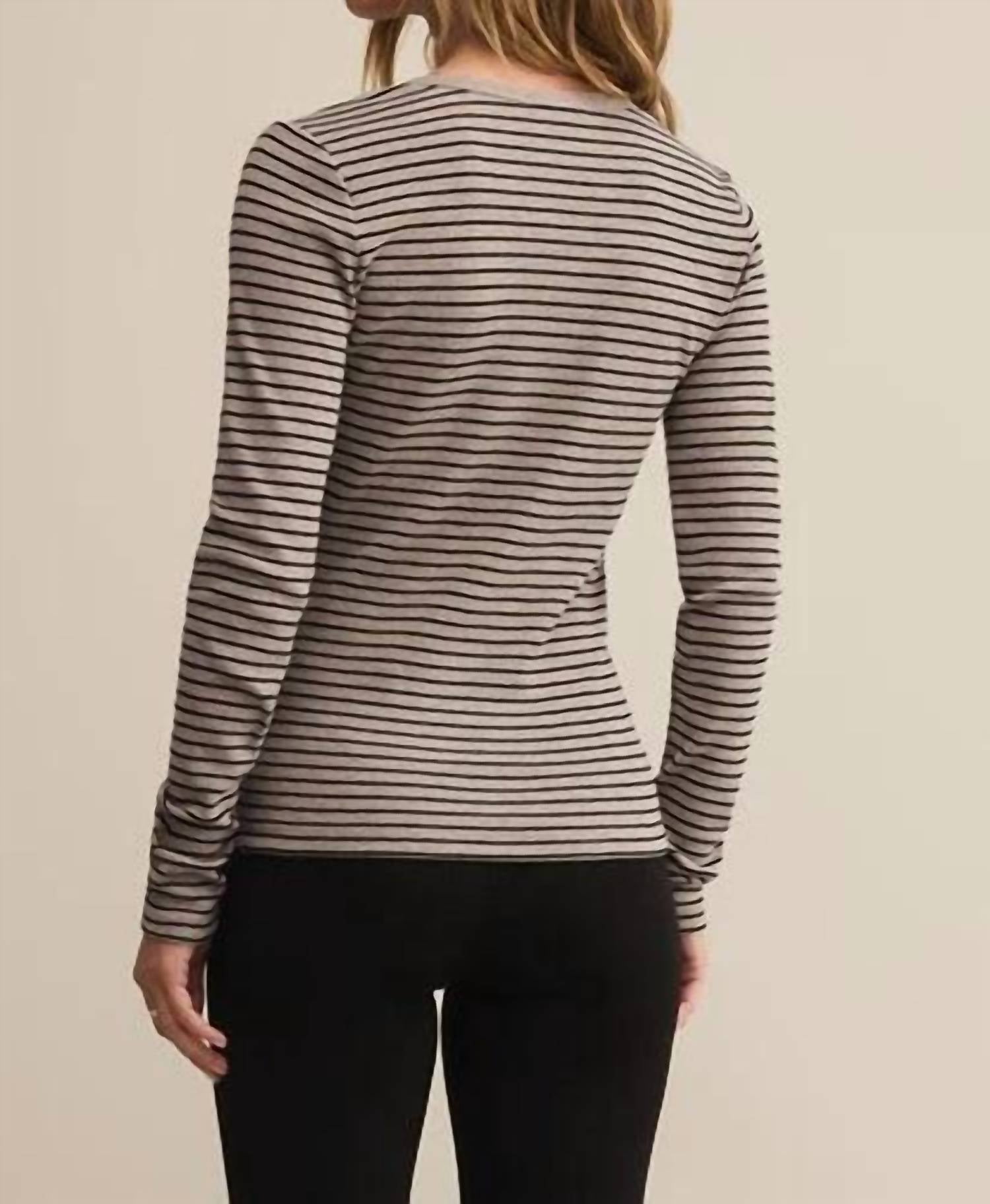 Z Supply - Stella Stripe Henley Top
