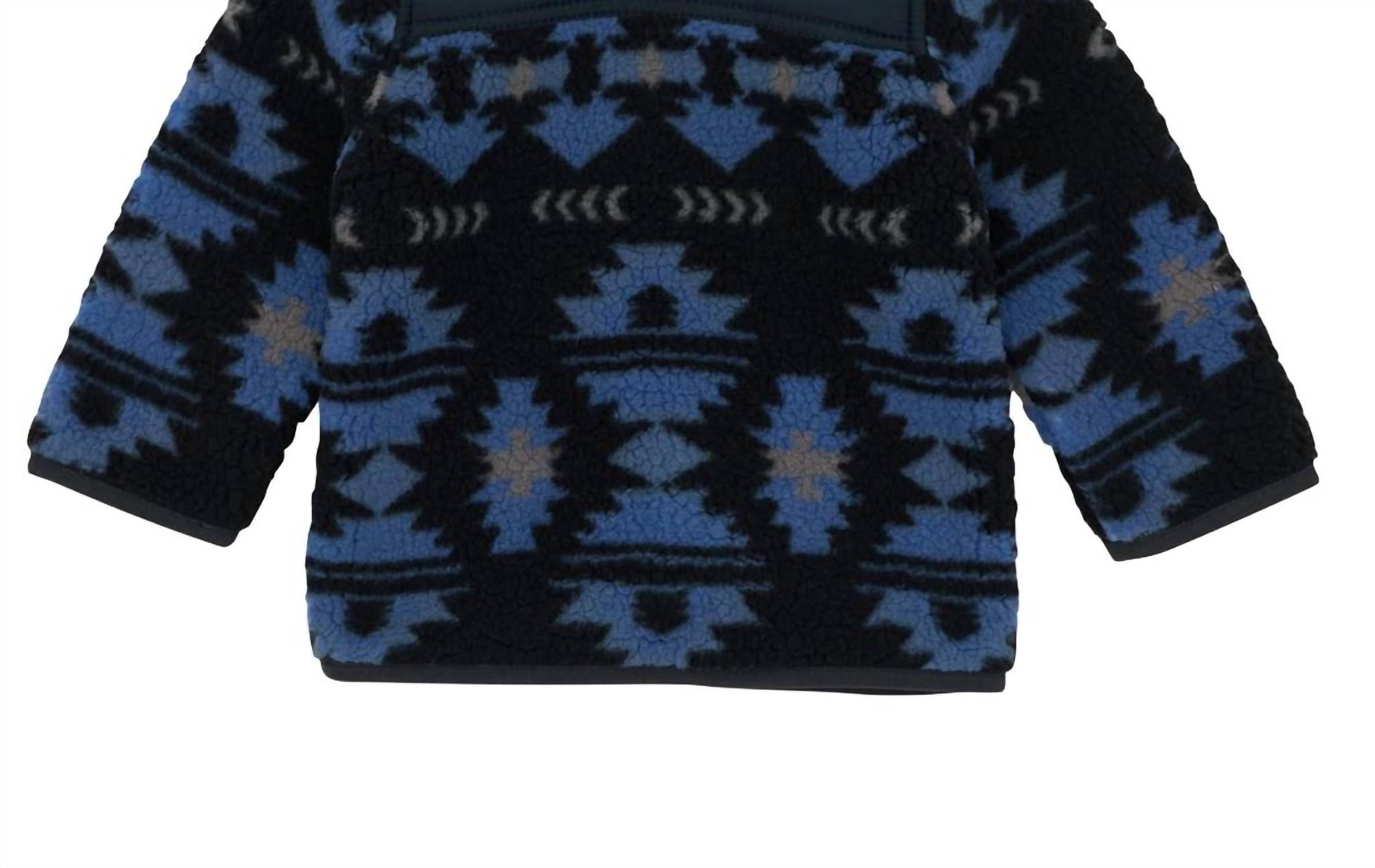 Wrangler - Boy's Mixed Sherpa Full Zip Jacket