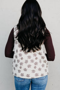 Hem & Thread - Sweet Daisy Floral Padded Vest