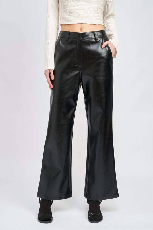 En Saison - Faux Leather Pants