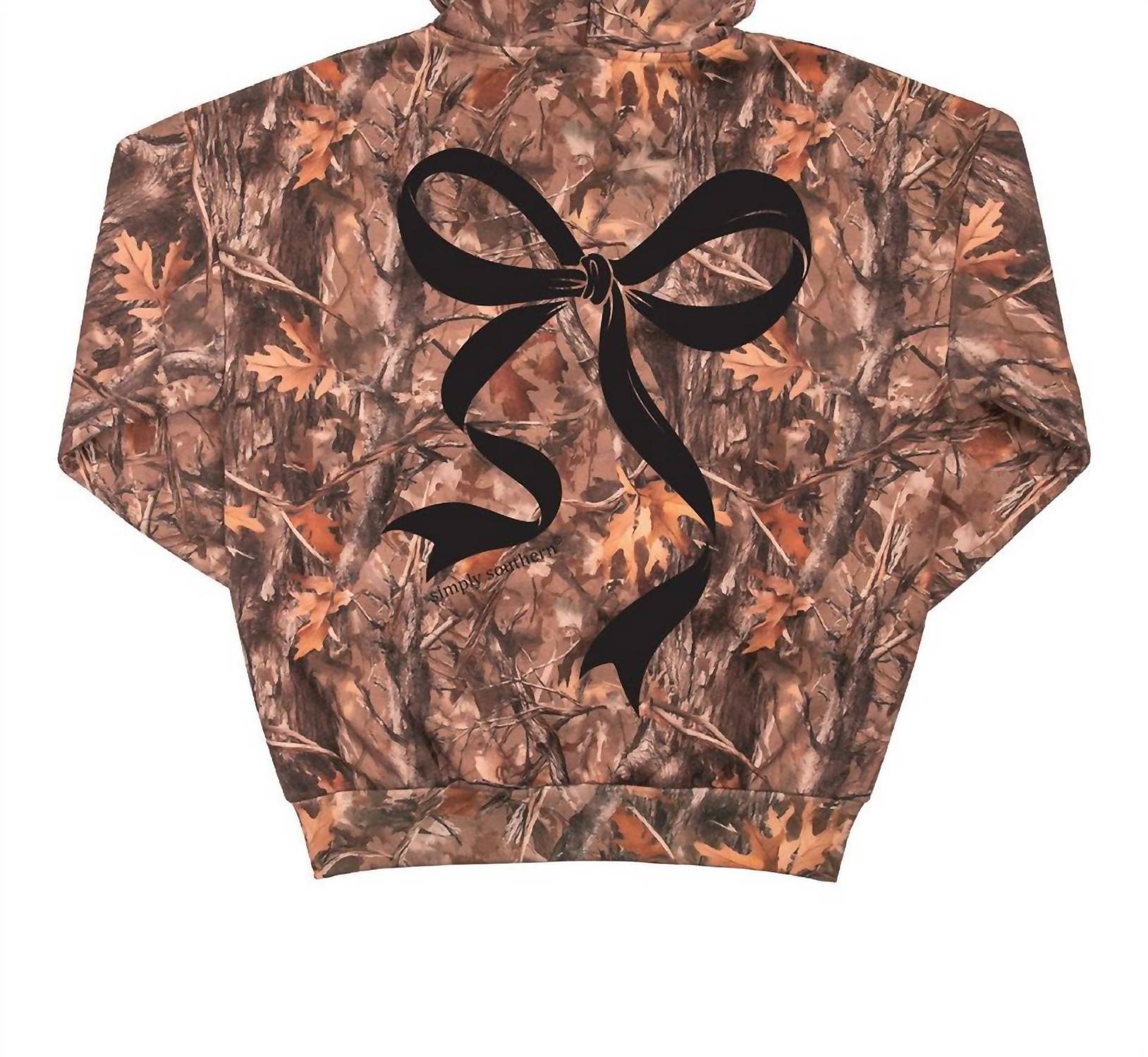 Simply Southern - Women's Bow Camo Hoodie