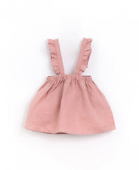 Play Up - Kid's Linen Pinafore Dress Set