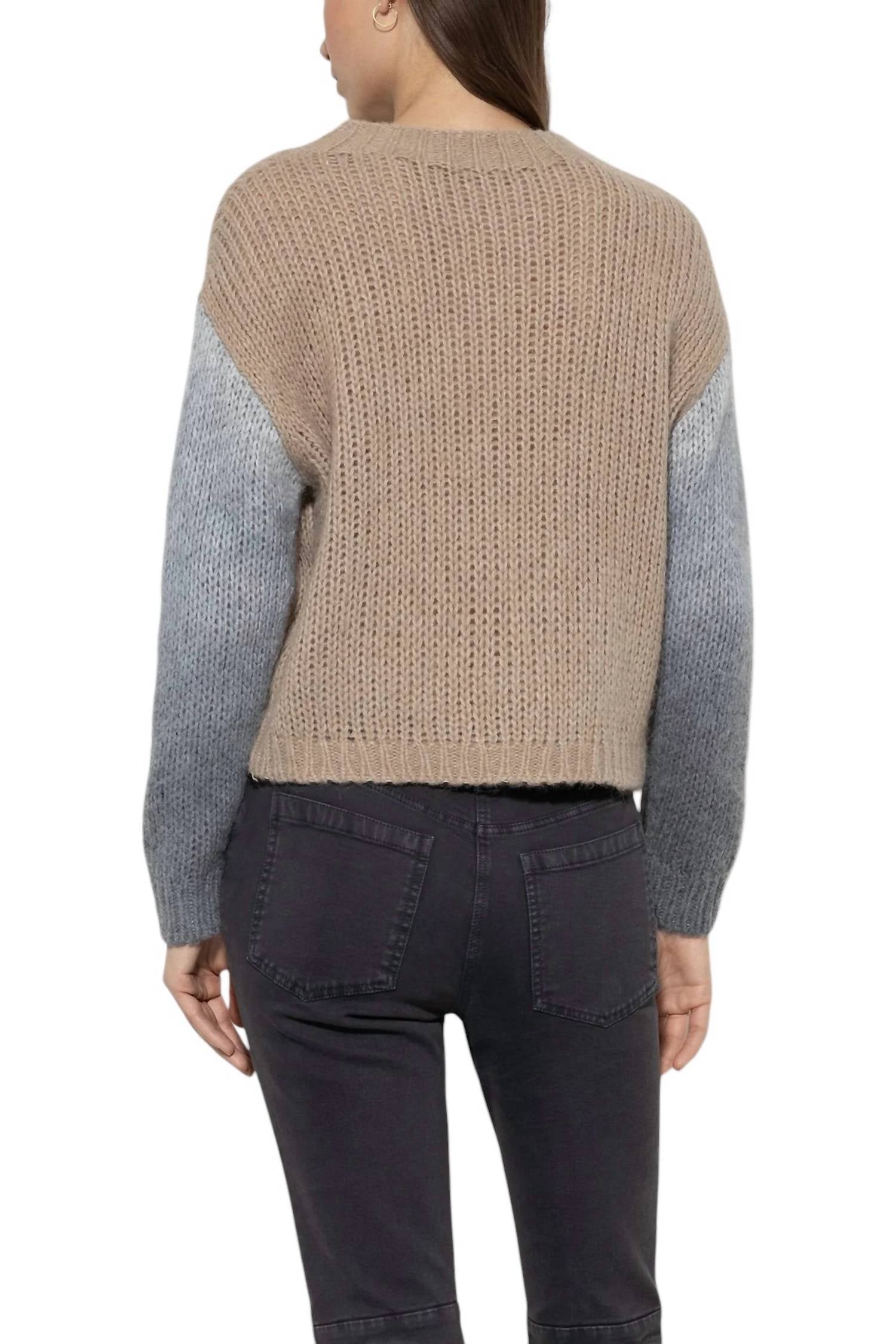Luisa Cerano - Sweater with Spray Effect