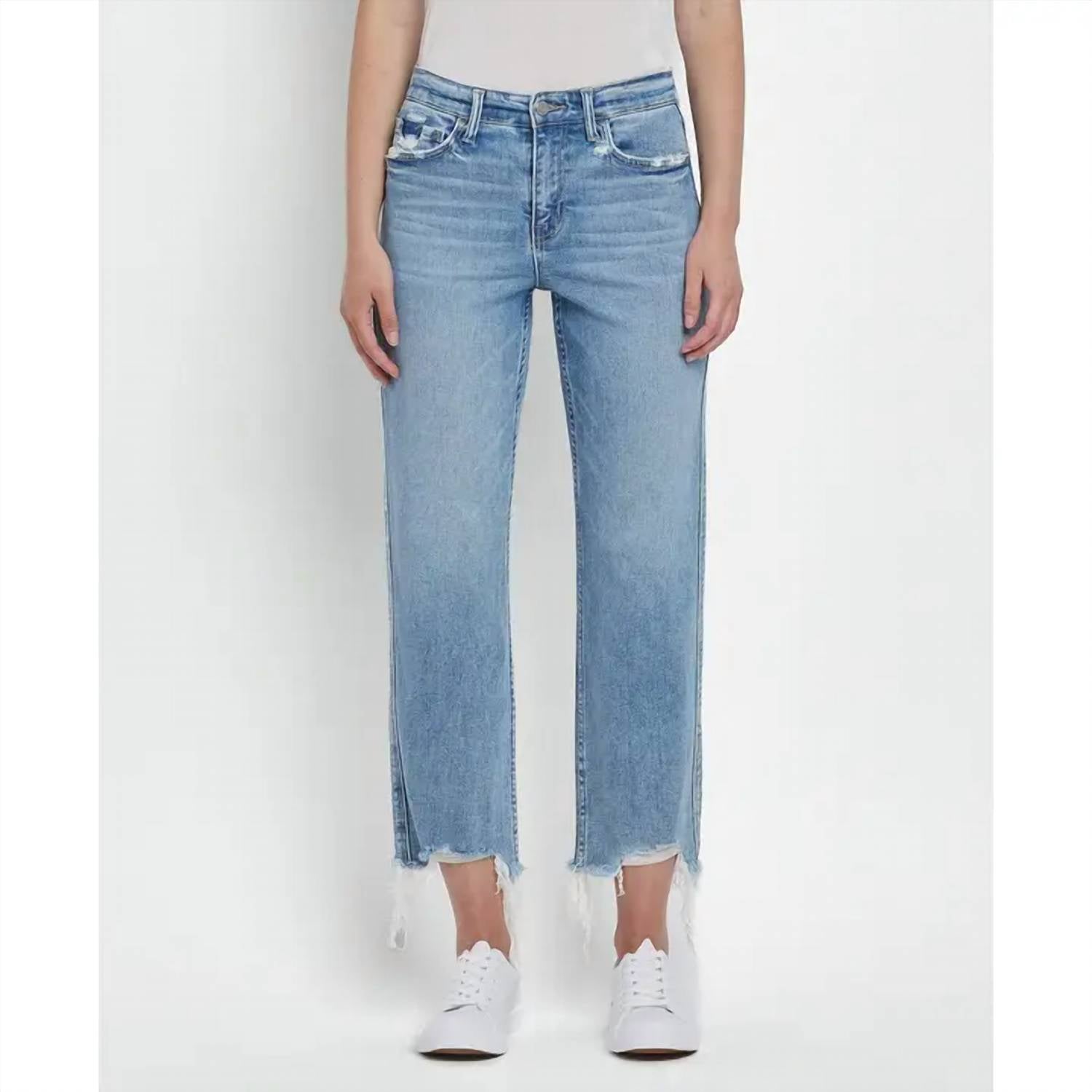 Vervet By Flying Monkey - High Rise Regular Straight Jeans