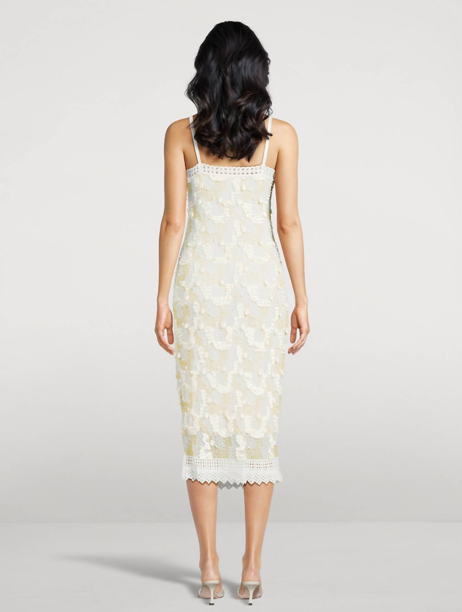 Loveshackfancy - Harlette Beaded Midi Dress