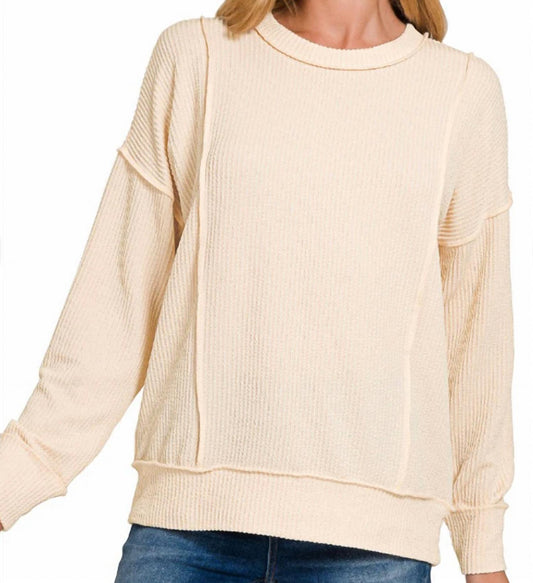 Zenana - Mia Corded Pullover