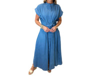 Apny - Tie Front Midi Dress