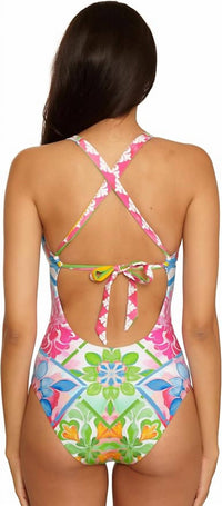 Becca By Rebecca Virtue - Mijas Gia Scoop Neck One-piece