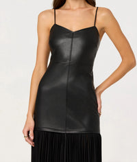 Astr - MIXED MEDIA MAXI DRESS
