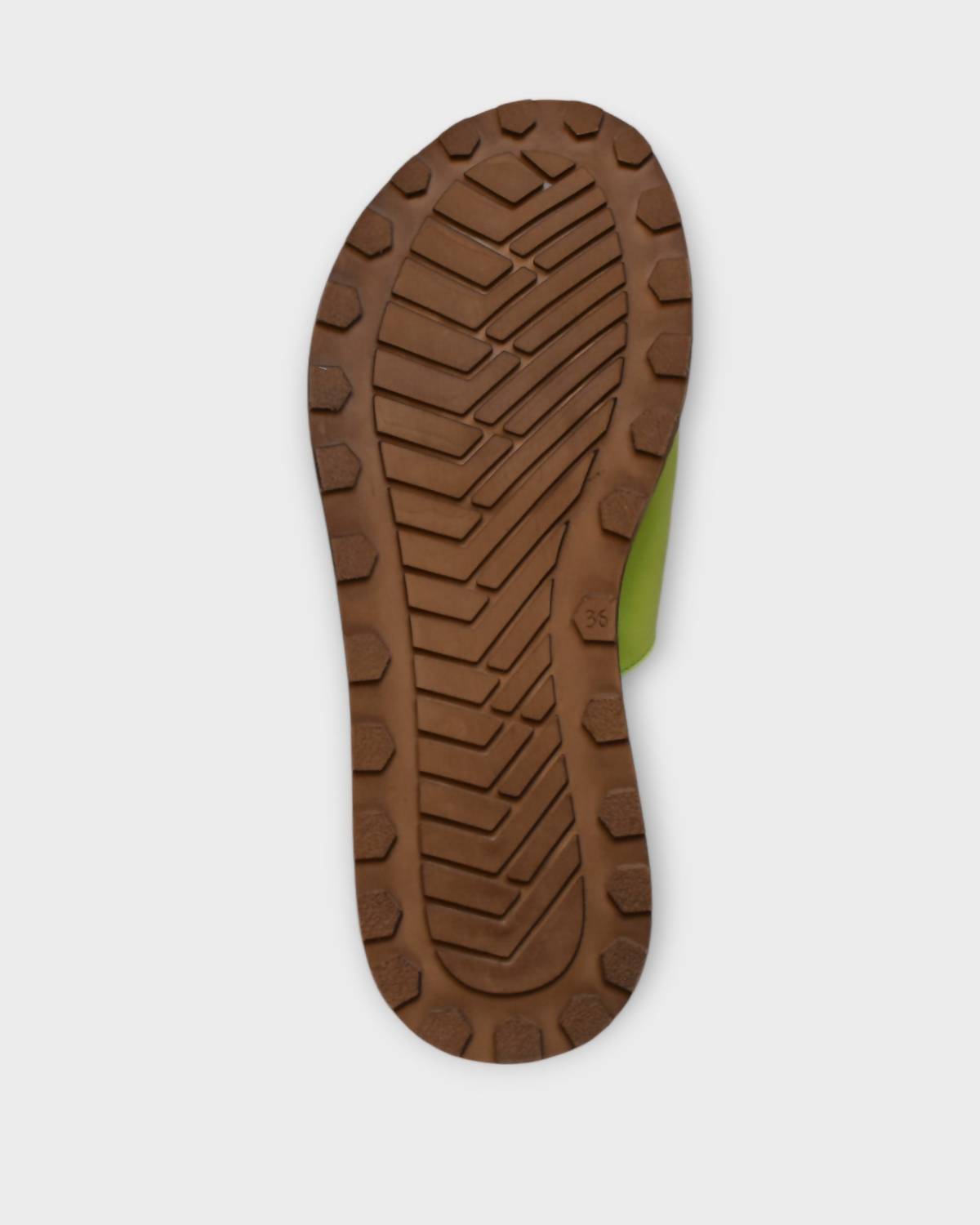 Tyche Women's Monroe Flat Sandal in green tea - women's sandal - view 6