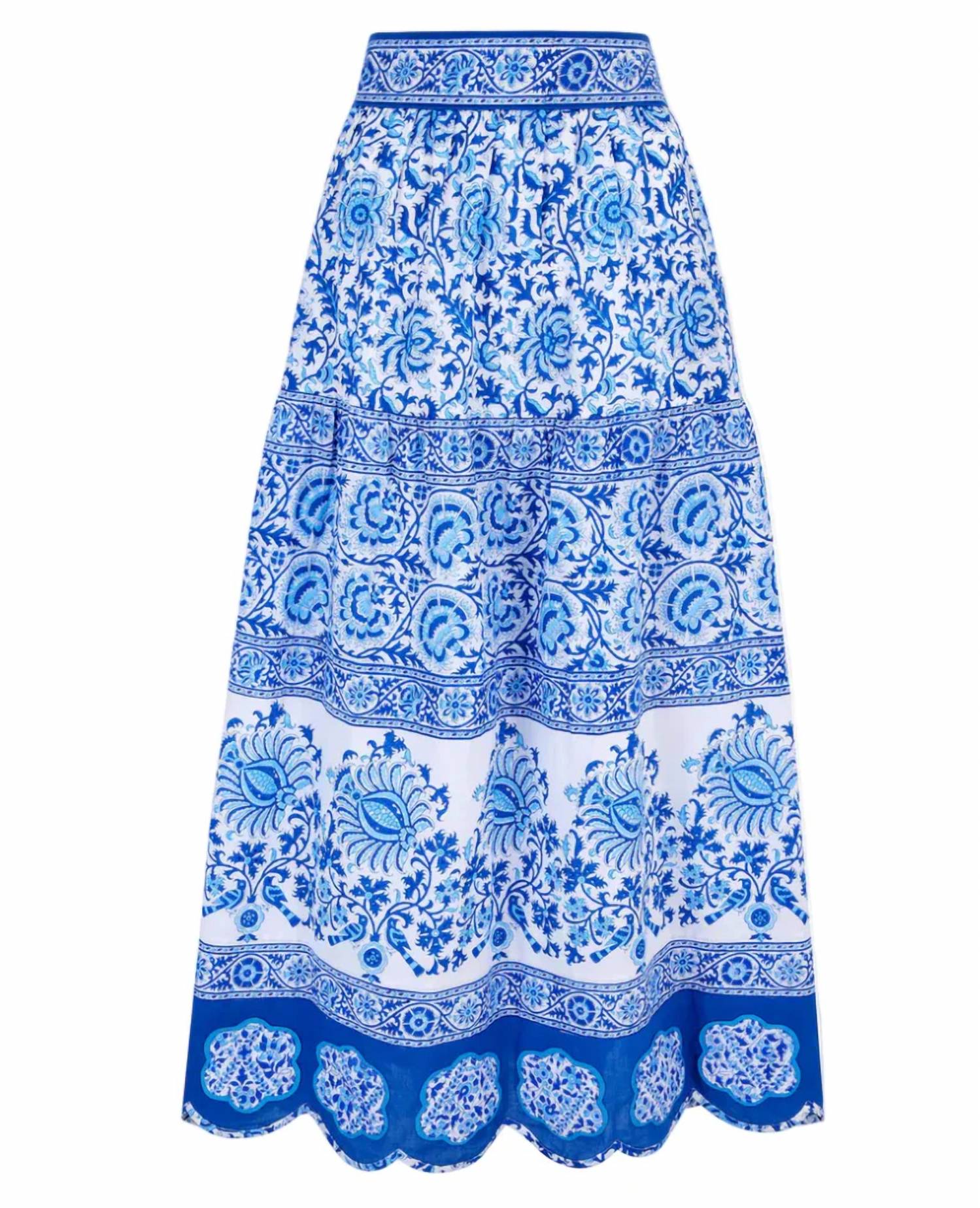 Pink City Prints - Anora Maxi Skirt