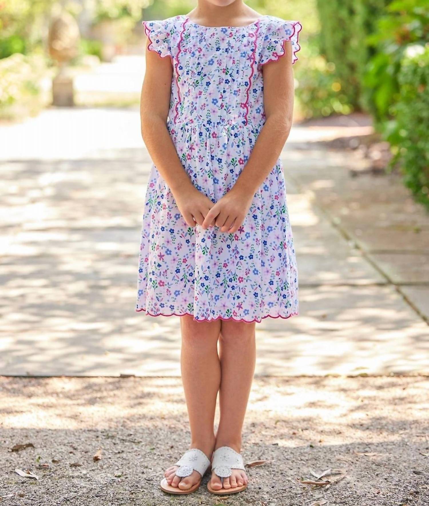 LITTLE ENGLISH Mila Sundress in chelsea floral - kids' dress