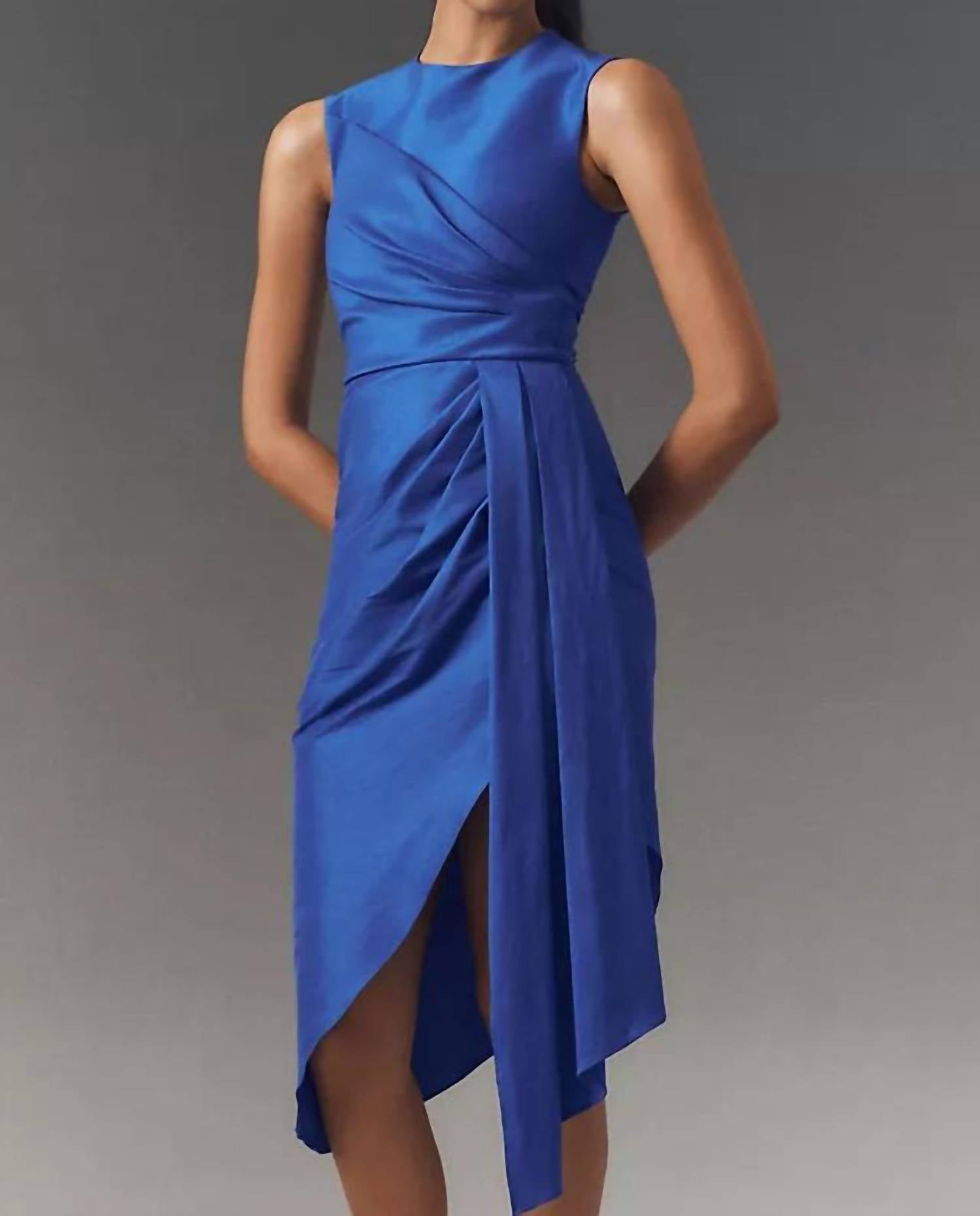 Shoshanna - Colony Round Neckline Sleeveless Dress