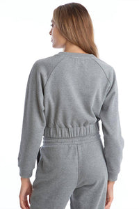 Juicy Couture - Fleece Crop Sweatshirt