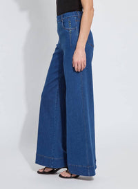 Lysse - Simone High-Waist Studded Wide Leg Jean