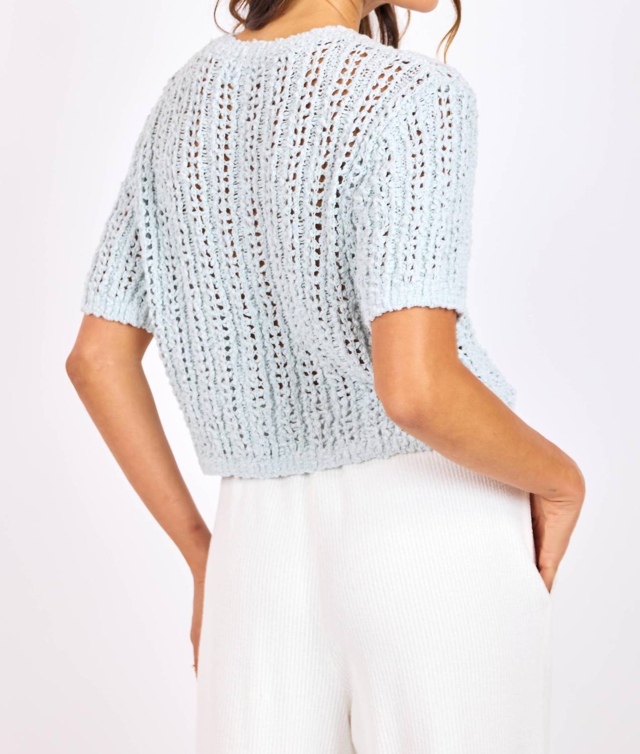 Sage The Label - Peruse Short Sleeve Sweater