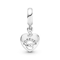 Pandora - Friends Forever Heart Dangle Charm