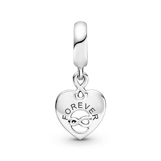 Pandora - Friends Forever Heart Dangle Charm