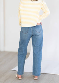 Just Black Denim - Stretch Slight Barrel Twist Jean