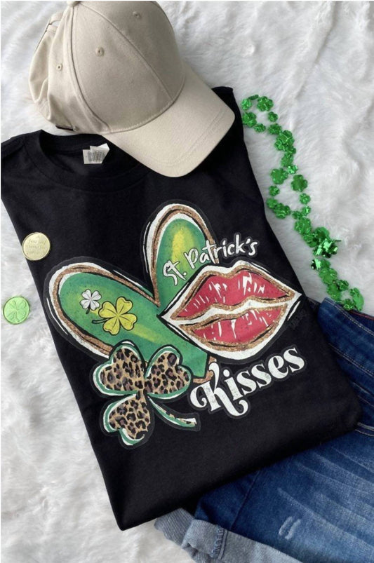 L & B Creations - Lucky Kisses Tee