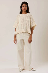Le Lis - Jamie Polka-dot Straight Leg Jean