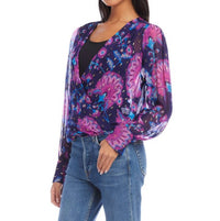 Drape Front Top