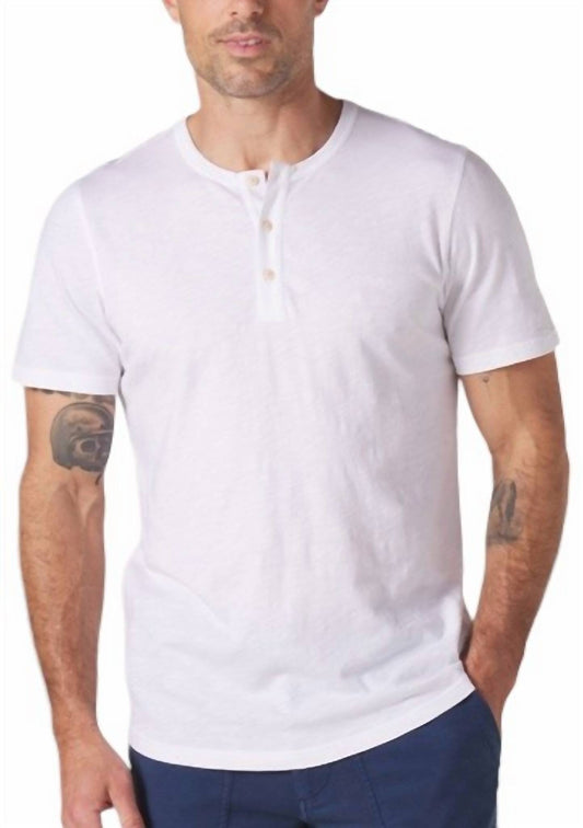 The Normal Brand - LEGACY JERSEY HENLEY SHIRT