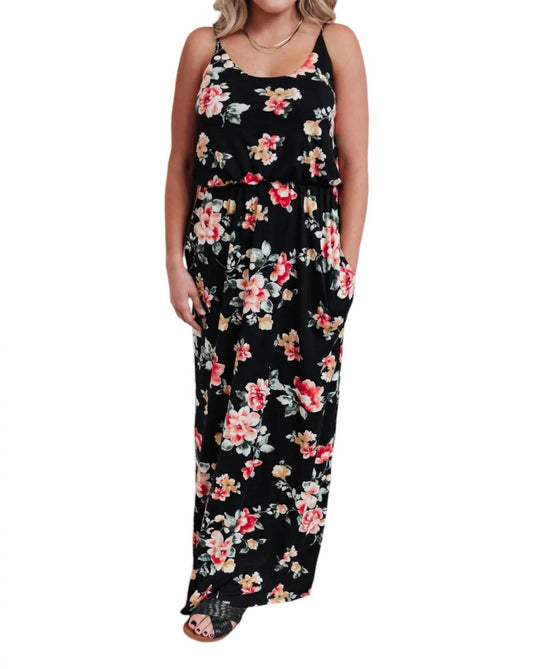 White Birch - Floral Breeze Maxi Dress