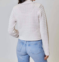Design History - Loose Knit Blazer