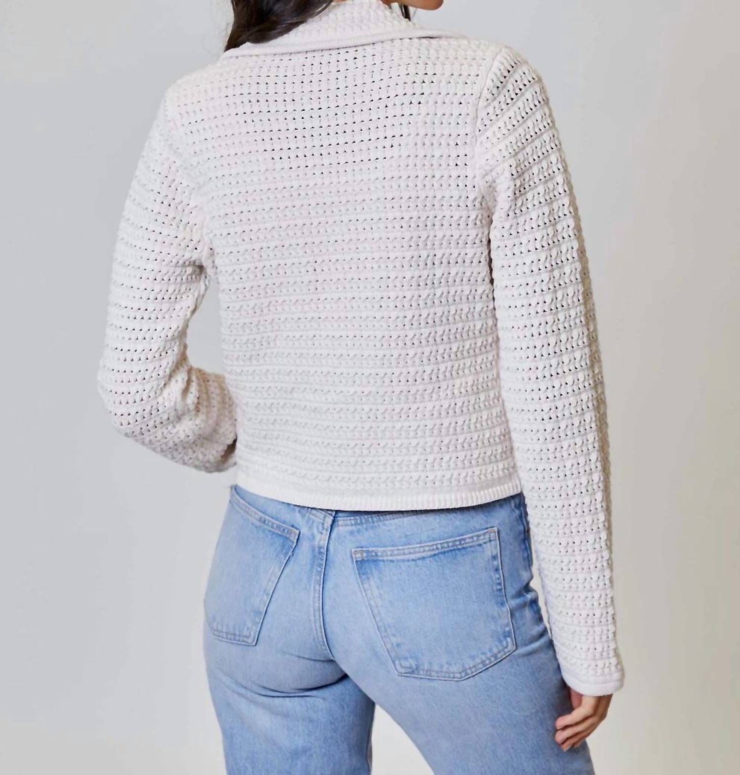 Design History - Loose Knit Blazer