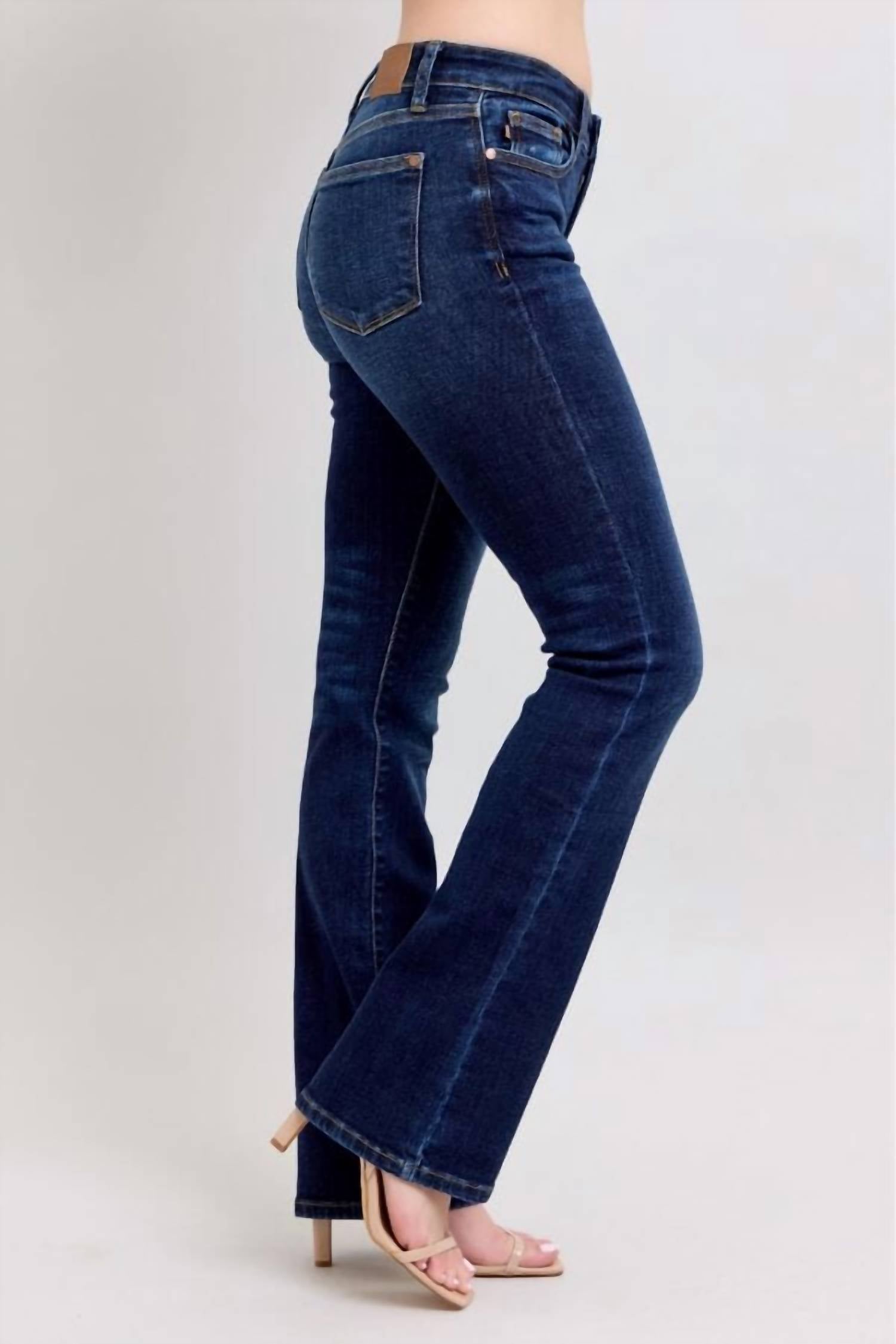 Judy Blue - Mid Rise Bootcut Jeans