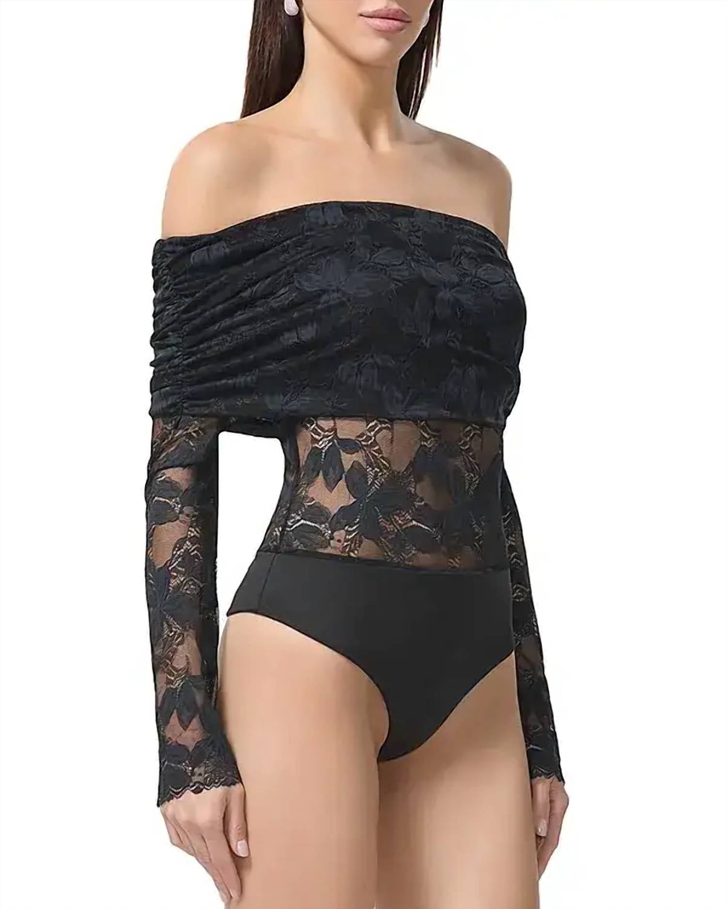 Afrm - Lennox Lace Bodysuit
