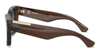 Burberry Women's Be4424f 4116/87 Square Sunglasses in brown dark grey - women's accessory - alternate view