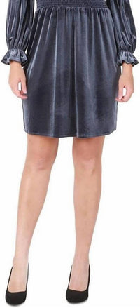 Black Tape - Women's Velvet Mini Dress