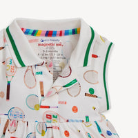 Magnetic Me - Girl's Magnetic Bodysuit Collar Dress