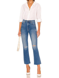 Mother - Hustler Ankle Fray Denim Jeans