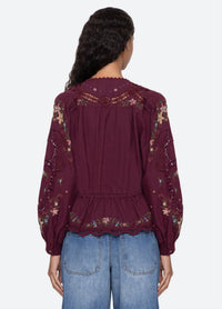 Sea - Edwina Long Sleeve Top
