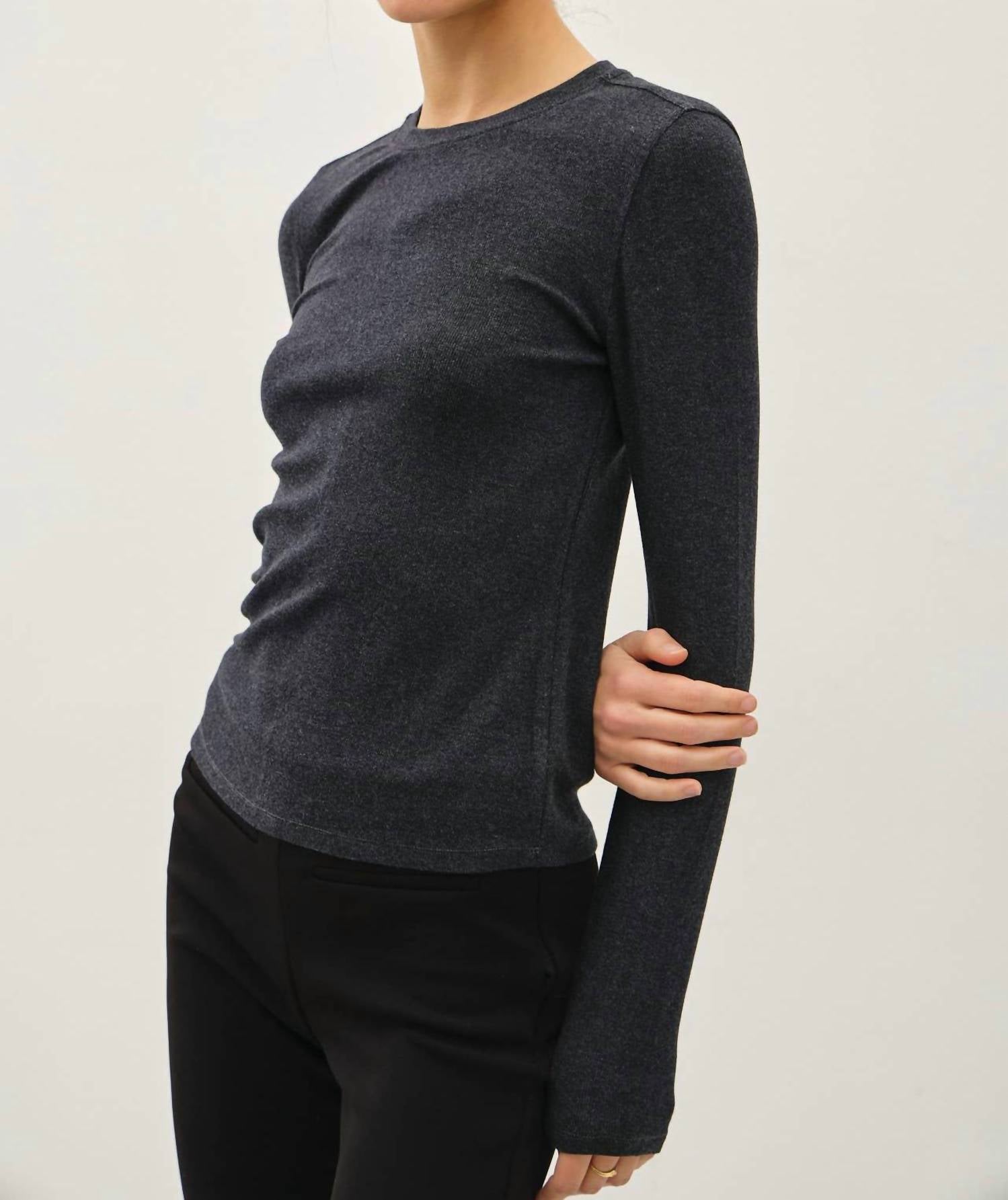 Be Cool - Raina Longsleeve Crewneck Top