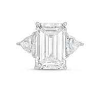 Diana M Jewels - Women's Emerald & Trillion Lab-Grown Diamond Jewelry (15.00 Ct) - Grand