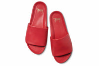 Beek - Women's Pelican Leather Platform Sandals