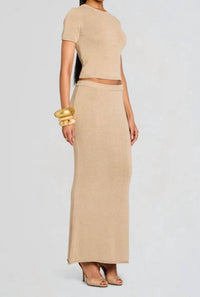 Ser.O.Ya - Kora Knit Maxi Skirt