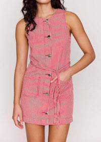 Minkpink - Freya Stripe Shift Dress