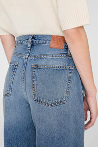 ANINE BING Fritz Jean in baltic blue - women's jeans - alternate view