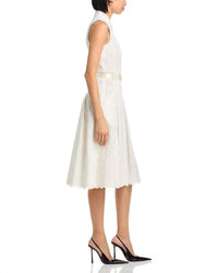 L'Agence - Kylo Poplin Shirt Midi Dress