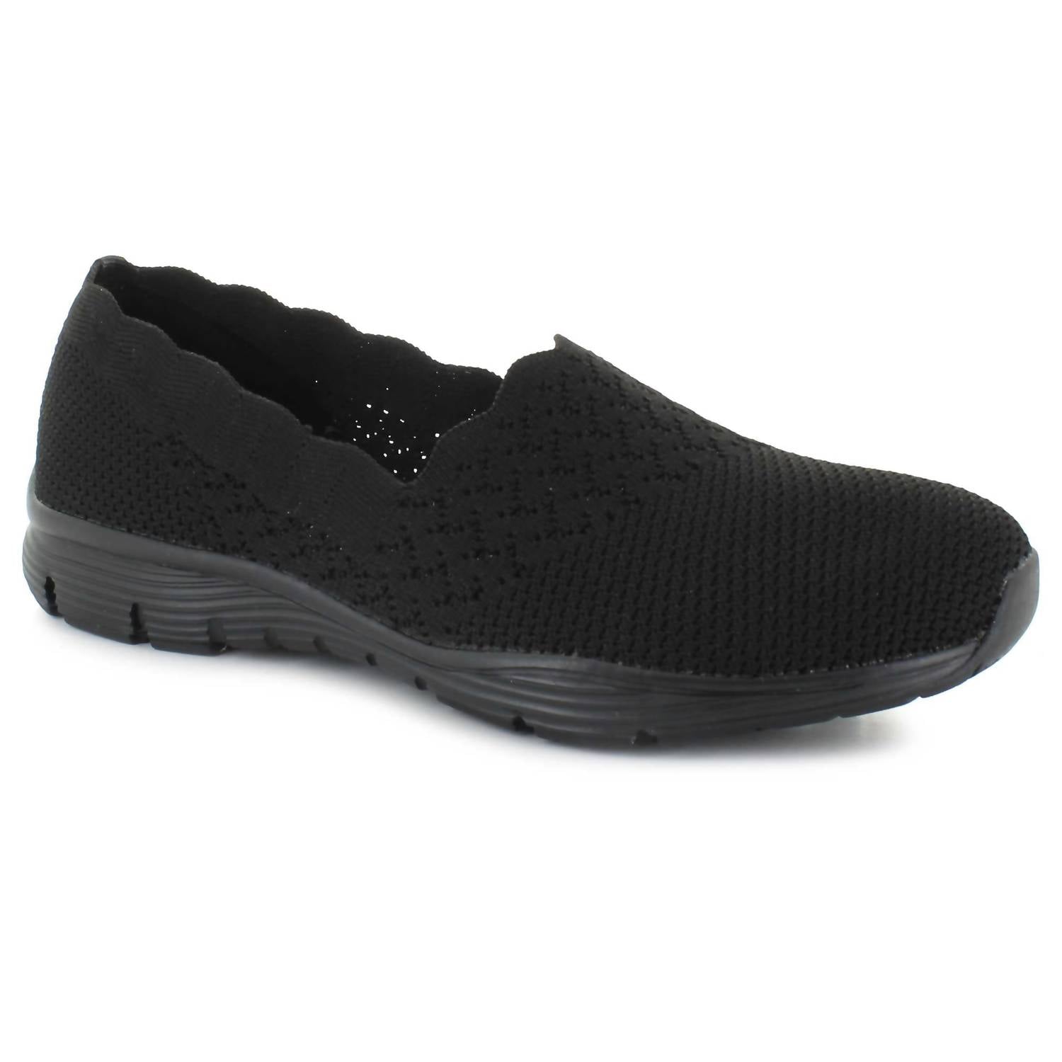 Skechers - Women's Seager Stat Stretch Knit Loafer