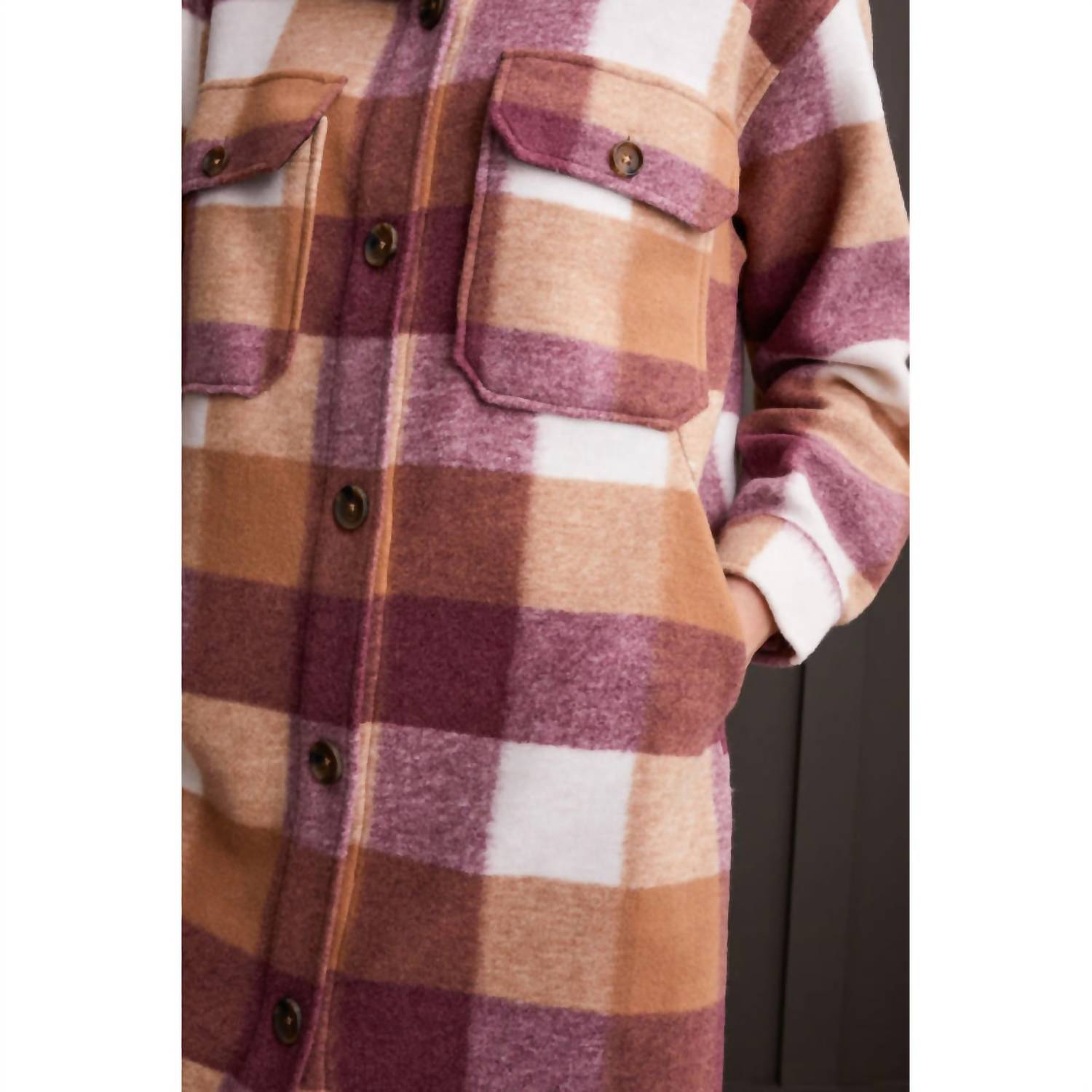 Tribal - Long Knit Shacket