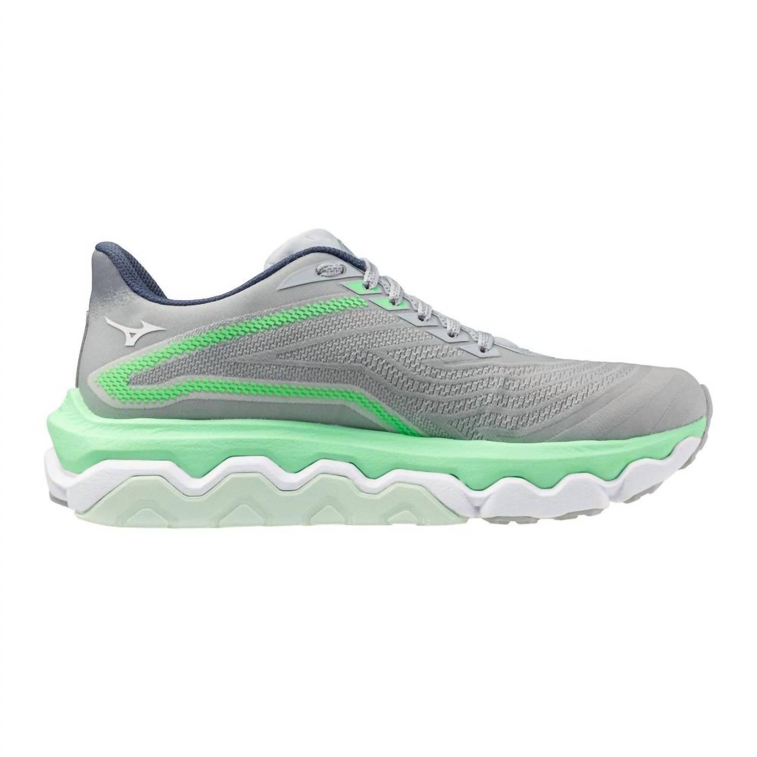 MIZUNO Women's Wave Horizon 8 Shoe in pearl blue white - women's sneaker