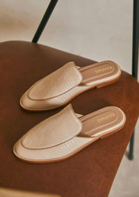 Kaanas - Women's Sardinia Snake Embossed Mule