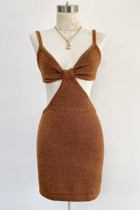 Beige Botany - Women's Tulum Mini Dress