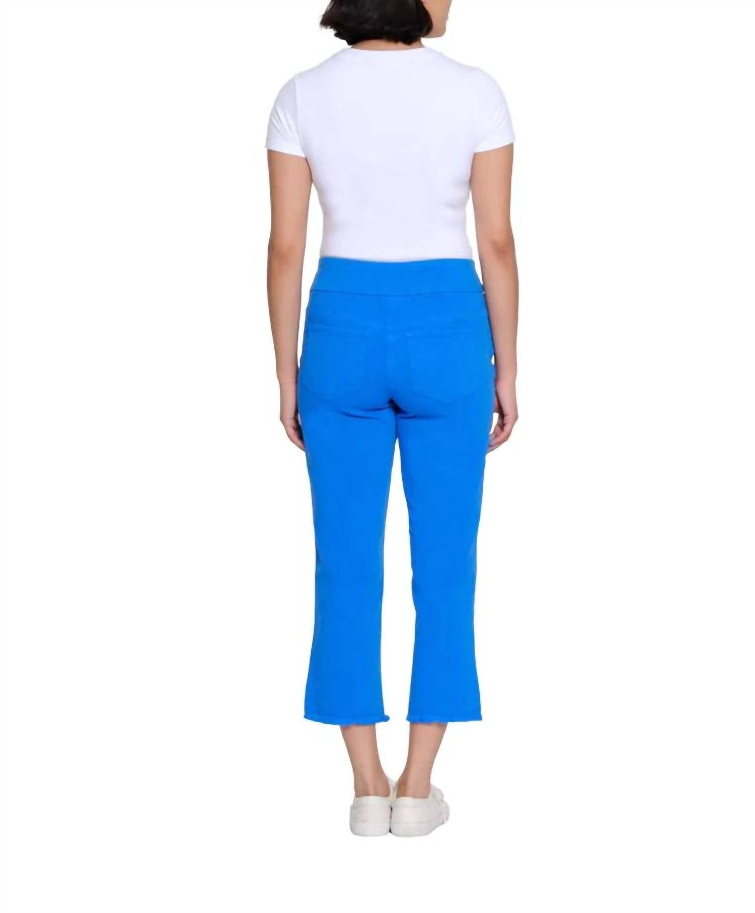 Slimsation By Multiples - Pull On Five Pocket Crop Pants